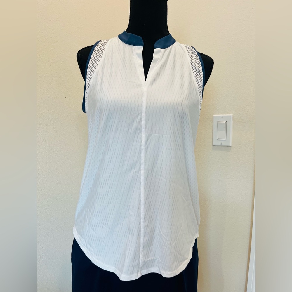 Lucky in Love White Tank